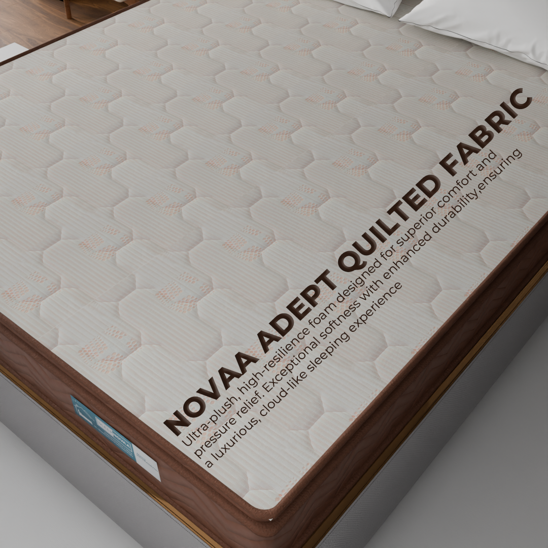 Elite Ortho Novaa Mattress – Natural Latex with Cool Gel & Orthopedic Support