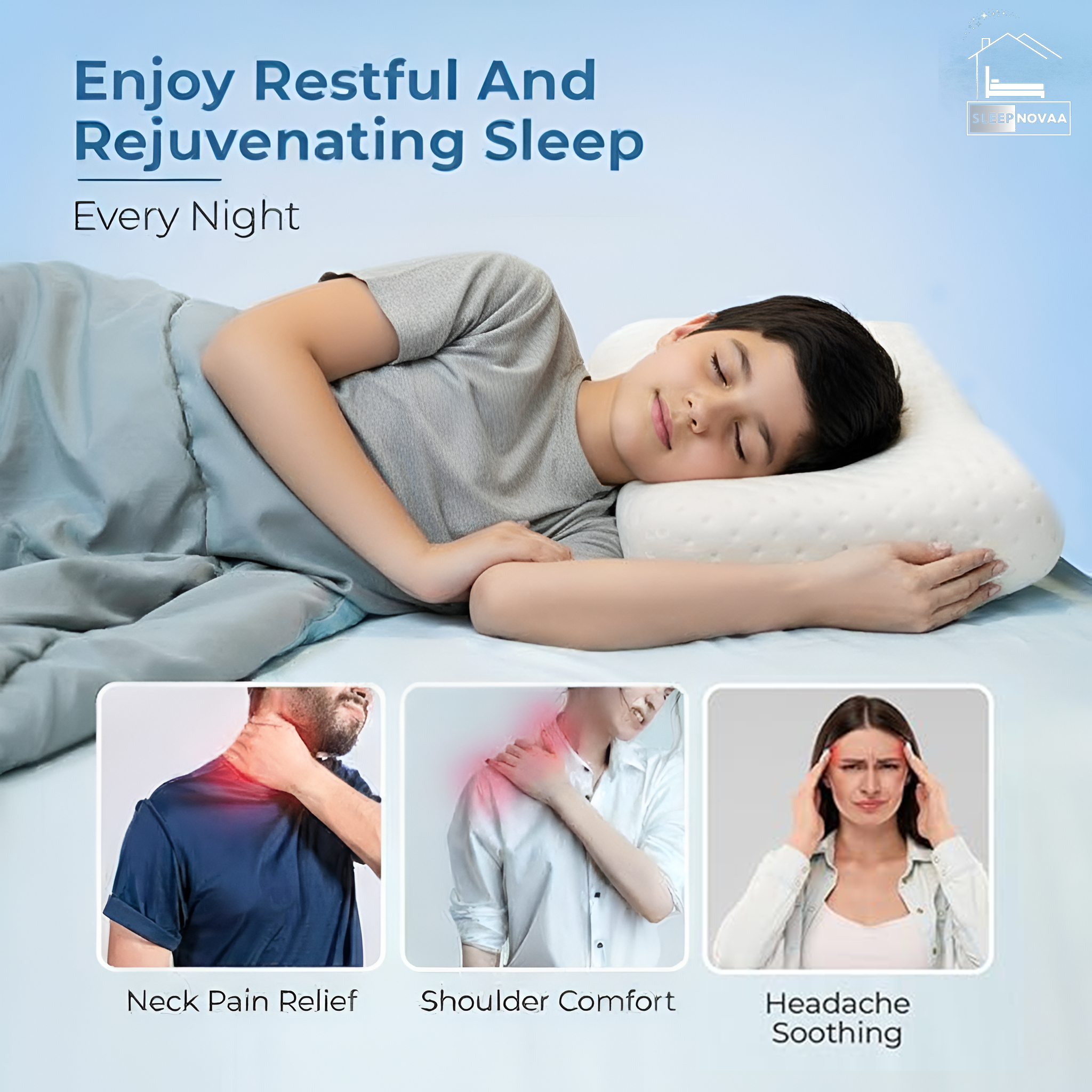 Cloud Memory Foam Pillow