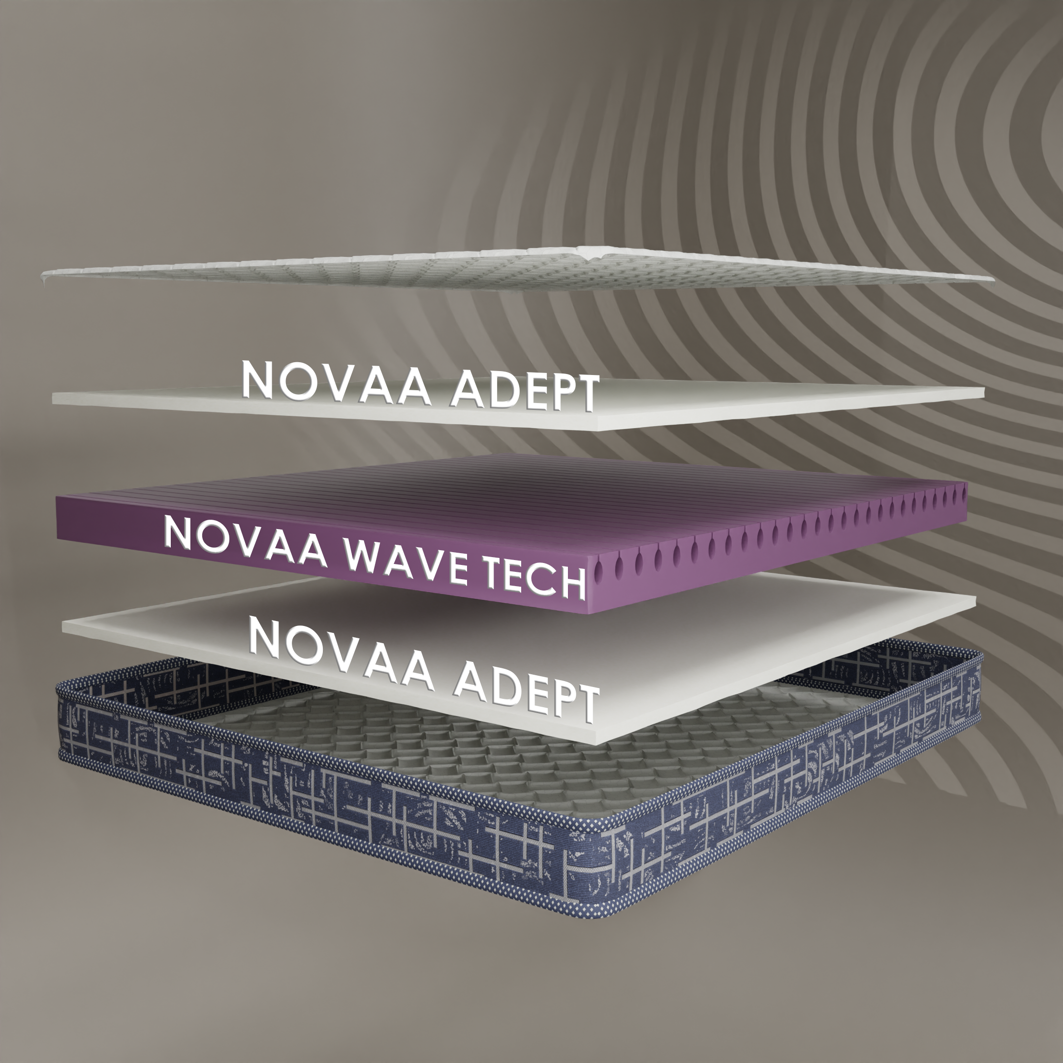 Freeze Tech Air Advanced Airflow Cooling Technology with Full-Zone Body Support & Contouring Comfort