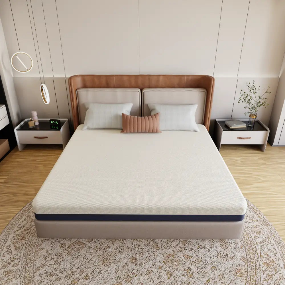 Reversible Orthopedic Mattress with Washable Cover for Dual Comfort