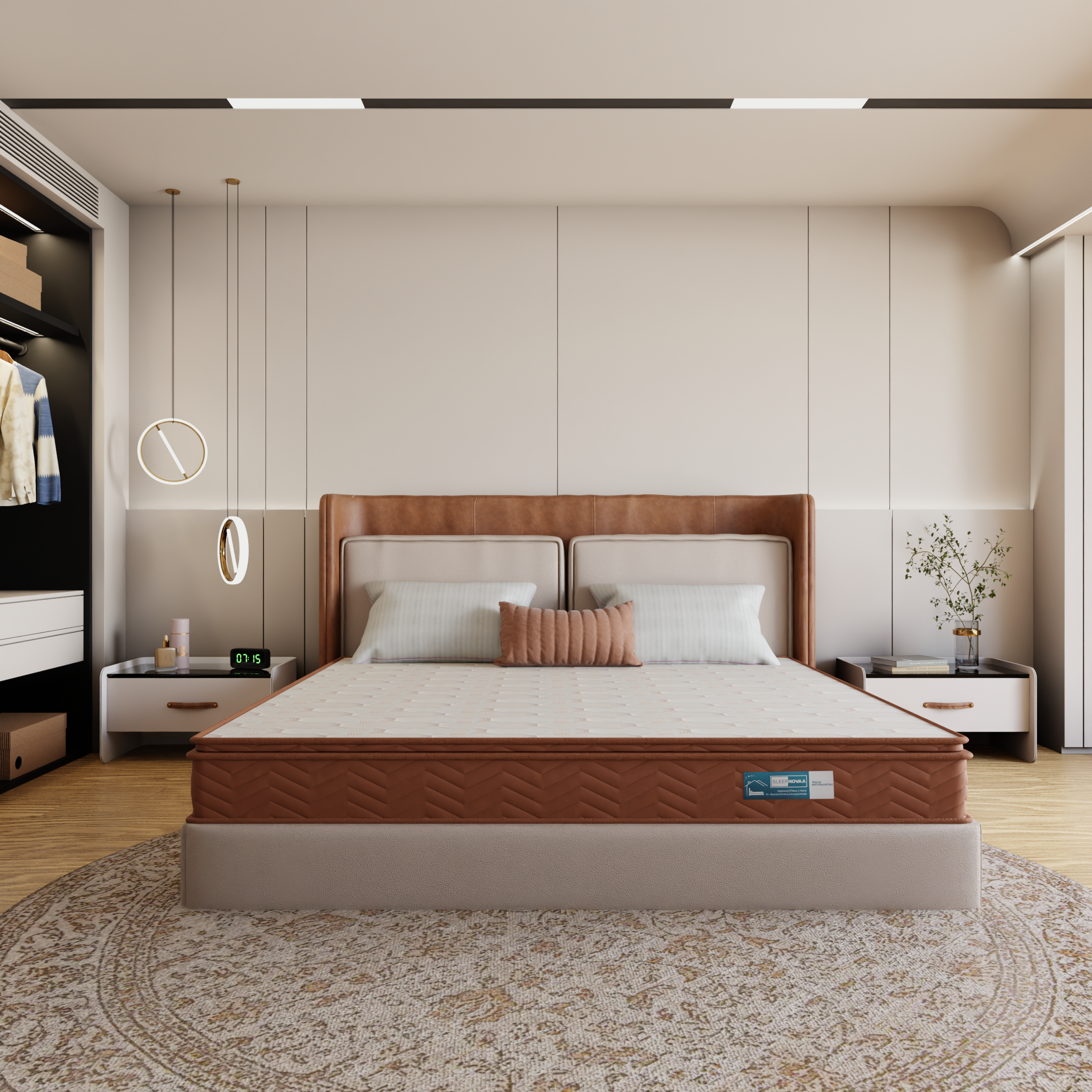 Elite Ortho Novaa Mattress – Natural Latex with Cool Gel & Orthopedic Support