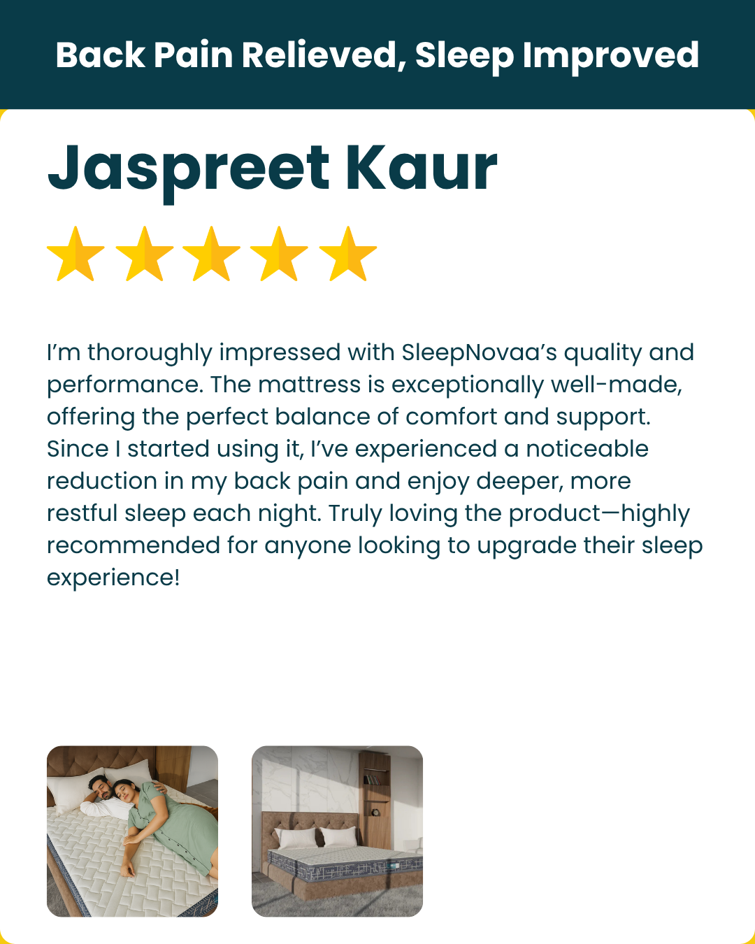 Yellow Black Bright Bold Testimonial Review Facebook Post (3)
